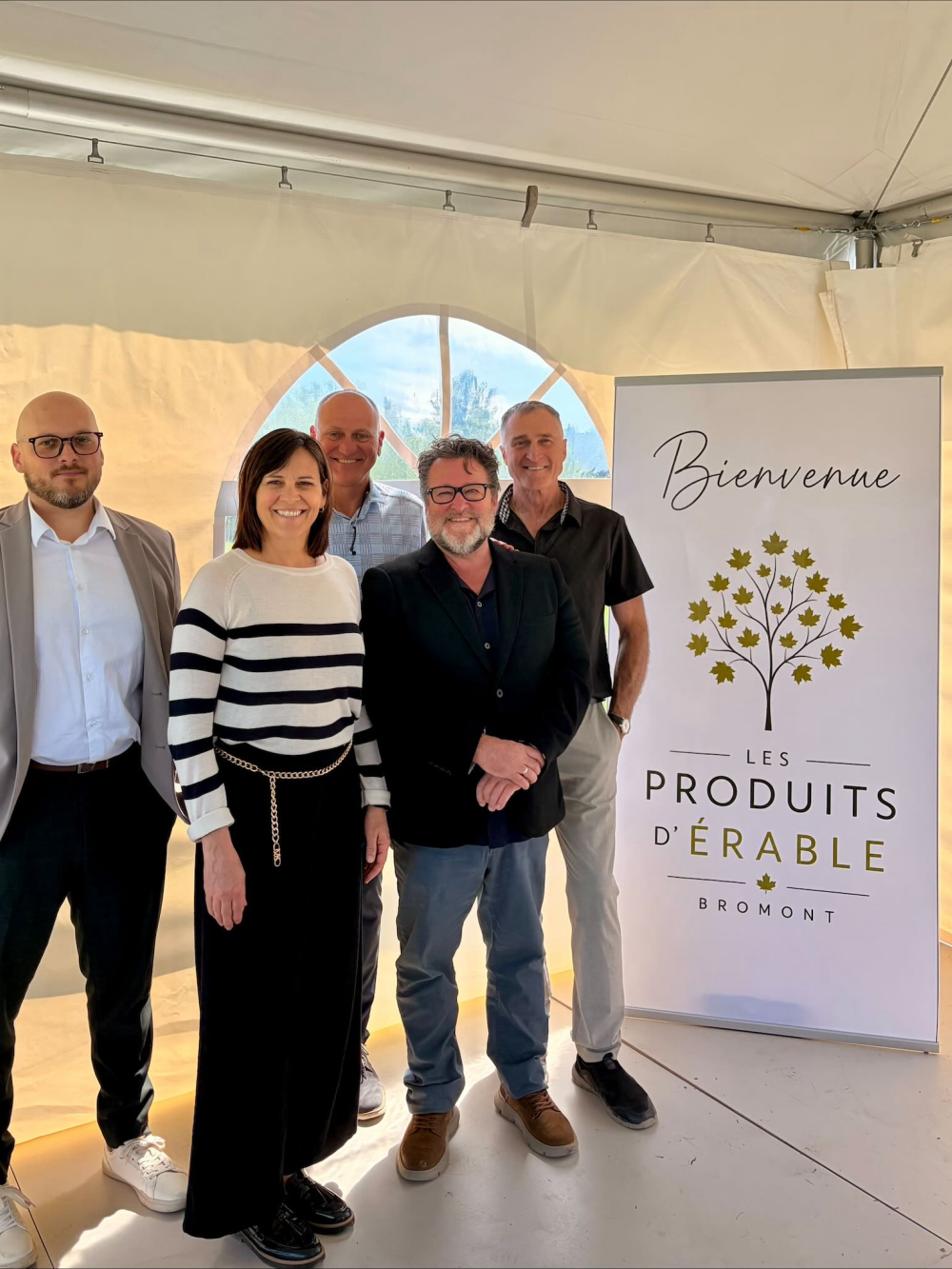 Annonce d'une aide financière à Les produits d'érable Bromont